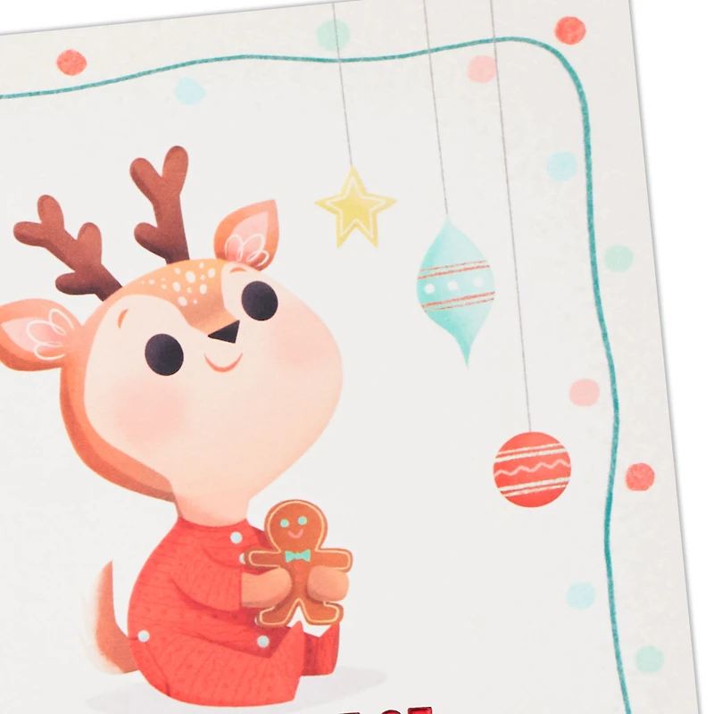 Love and Joy Pop-Up Baby's First Christmas Card for Grandson for only USD 4.59 | Hallmark