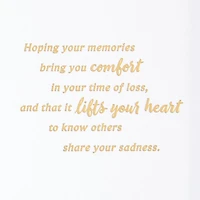 Well-Lived and Well-Loved Sympathy Card for only USD 6.99 | Hallmark
