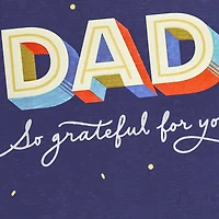 So Grateful for You Birthday Card for Dad for only USD 6.59 | Hallmark