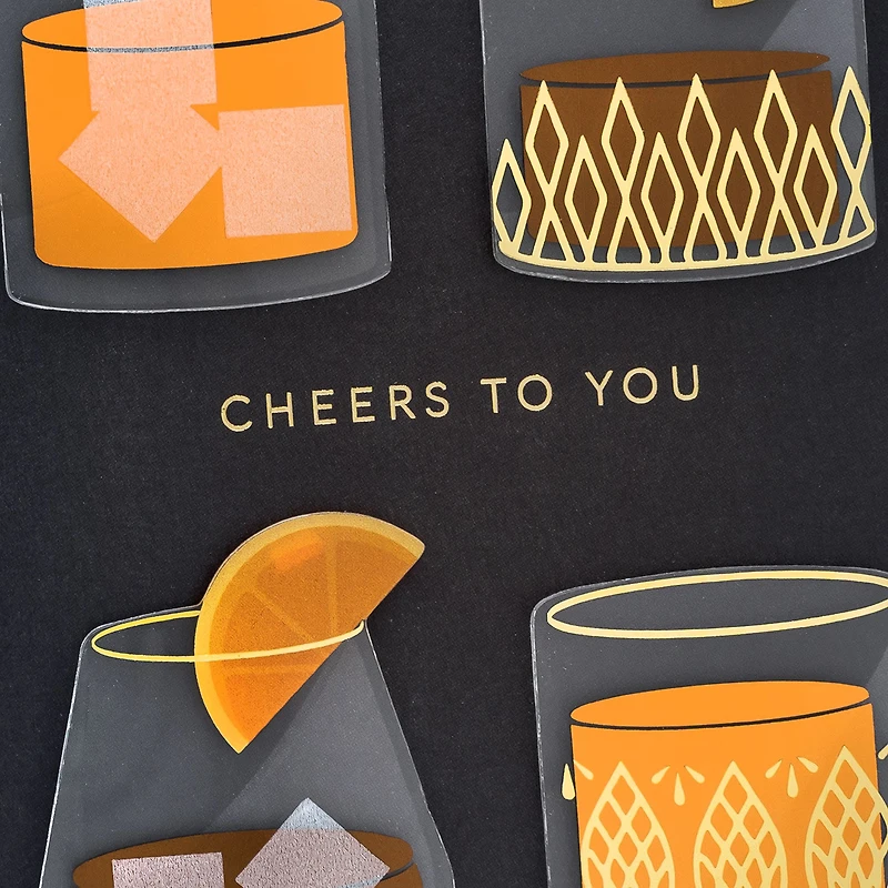 Old-Fashioned Cocktails Cheers to You Father's Day Card for only USD 8.59 | Hallmark