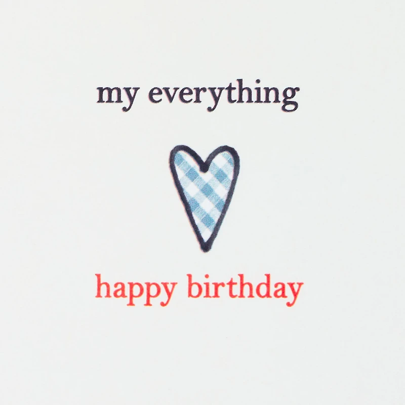 My Everything Romantic Birthday Card for only USD 4.99 | Hallmark