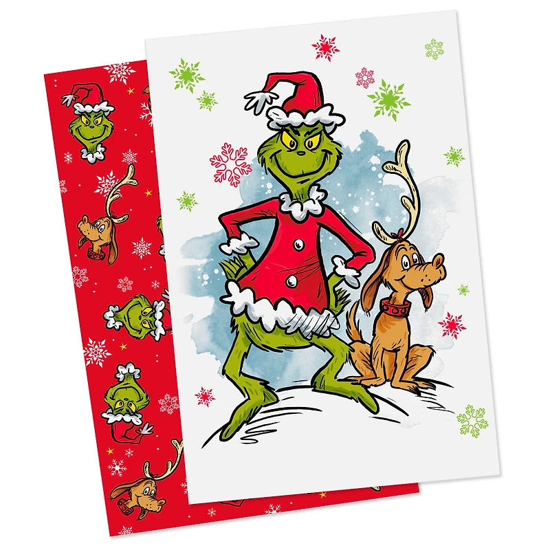 Dr. Seuss's How the Grinch Stole Christmas!™ Red and White 4-Pack Medium Christmas Gift Boxes for only USD 6.99 | Hallmark