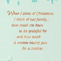 You Bring the Merry Christmas Card for Brother for only USD 3.99 | Hallmark