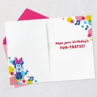 Disney Minnie Mouse Fun-tastic Musical 4th Birthday Card for only USD 5.99 | Hallmark