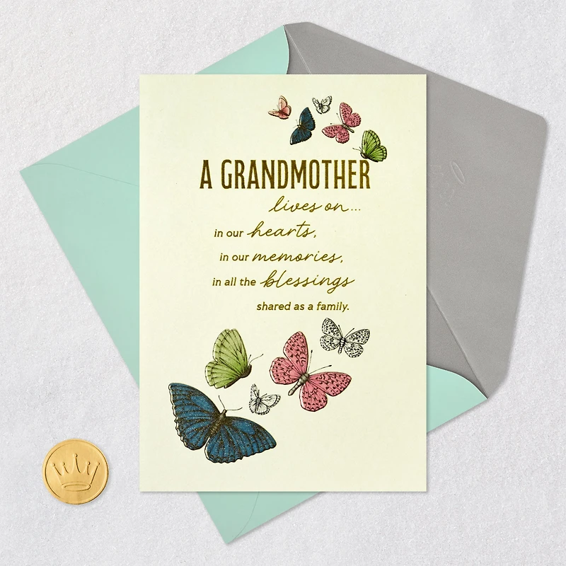 Her Love Will Always Be With You Sympathy Card for Loss of Grandmother for only USD 5.99 | Hallmark