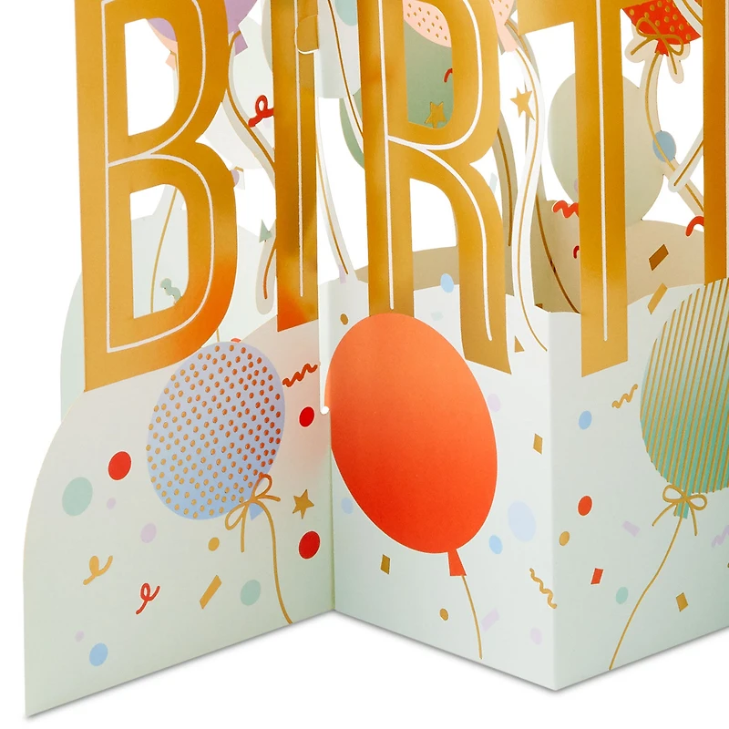 12.38" Jumbo Celebrate Big-Time 3D Pop-Up Birthday Card for only USD 9.99 | Hallmark
