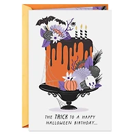 Creepy Cake Halloween Birthday Card for only USD 3.99 | Hallmark