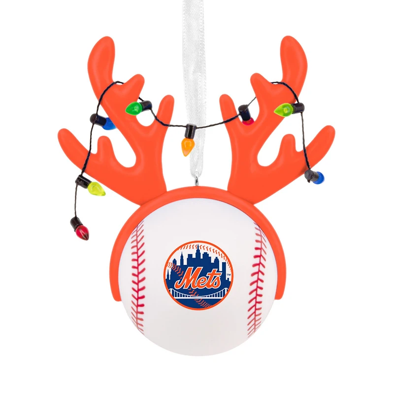 MLB New York Mets™ Reindeer Baseball Hallmark Ornament for only USD 12.99 | Hallmark