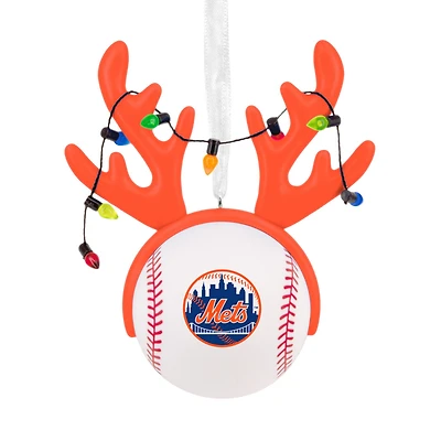 MLB New York Mets™ Reindeer Baseball Hallmark Ornament for only USD 12.99 | Hallmark