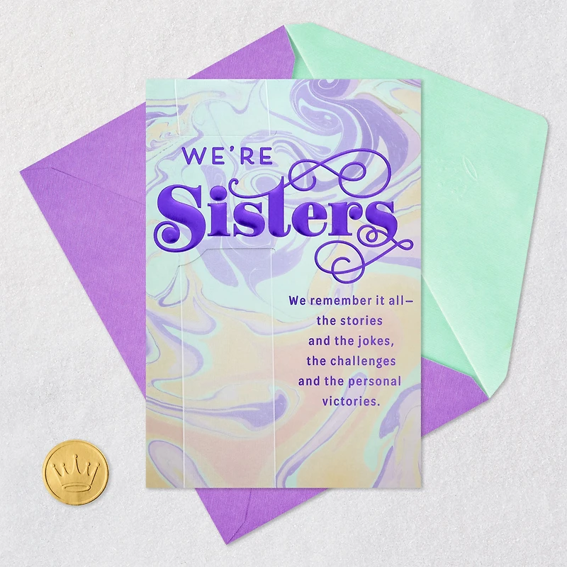 We're Closer With Every Year Birthday Card for Sister From Sister for only USD 7.59 | Hallmark