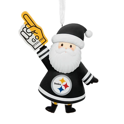 NFL Pittsburgh Steelers Santa Fan Hallmark Ornament for only USD 12.99 | Hallmark