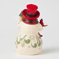 Jim Shore Heartwood Creek Snowman and Cardinal Figurine, 6.25" for only USD 49.99 | Hallmark
