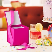 4.2" Solid Hot Pink Small Square Gift Box for only USD 4.99 | Hallmark