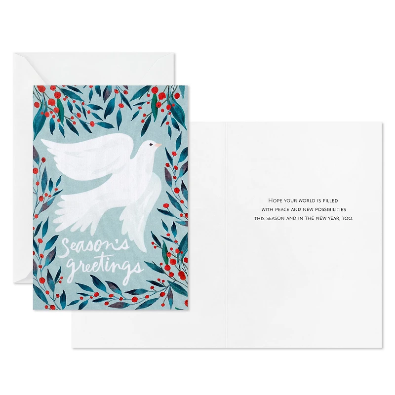 Watercolor Dove Packaged Christmas Cards, Pack of 5 for only USD 5.00 | Hallmark