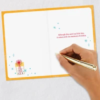 Warmest Wishes Belated Birthday Card for only USD 2.50 | Hallmark
