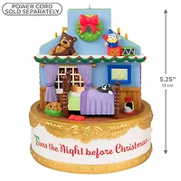The Night Before Christmas Ornament With Light, Sound and Motion for only USD 79.99 | Hallmark