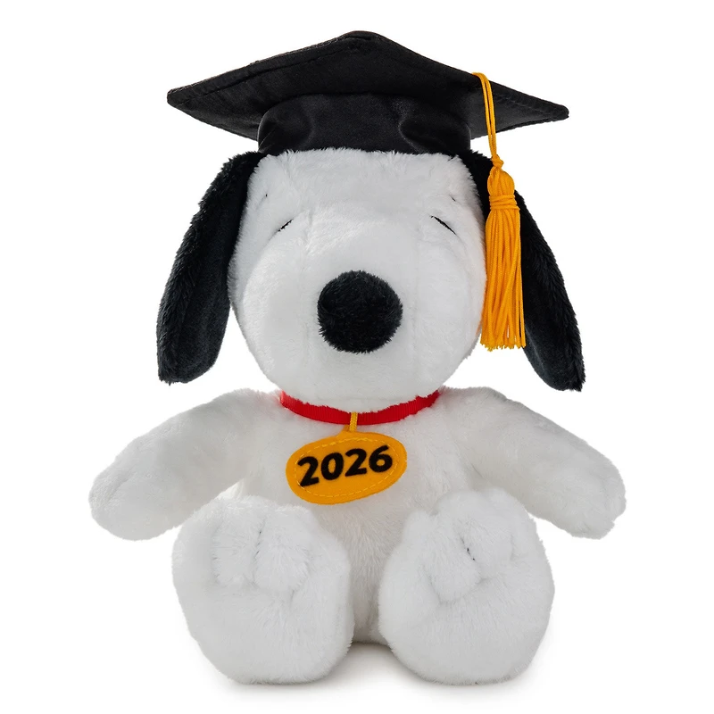Peanuts® 2026 Snoopy in Grad Cap Plush, 7.5" for only USD 18.99 | Hallmark