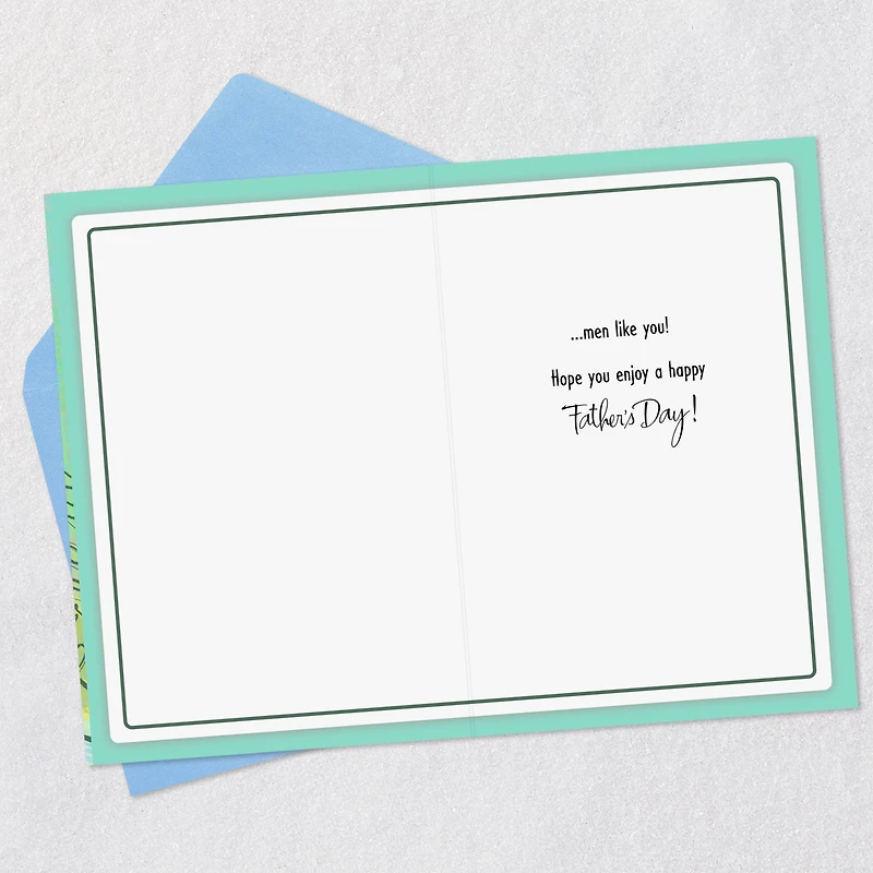 Celebrating All the Great Men in Our Family Father's Day Card for only USD 2.50 | Hallmark
