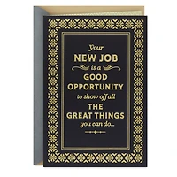 A Good Opportunity for You New Job Congratulations Card for only USD 4.99 | Hallmark