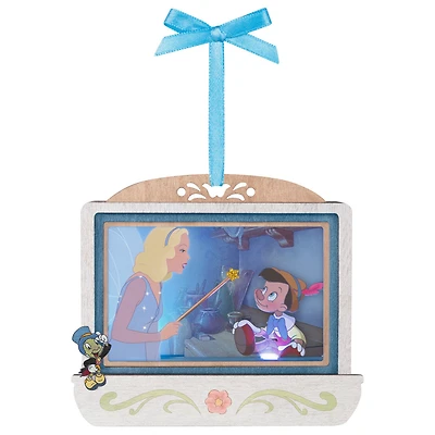 Disney Pinocchio 85th Anniversary Geppetto’s Wish Come True Papercraft Ornament With Light for only USD 27.99 | Hallmark