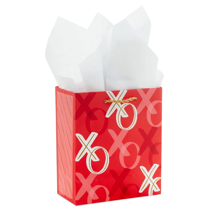 6.5" XOXO Small Valentine's Day Gift Bag With Tissue Paper for only USD 3.99 | Hallmark