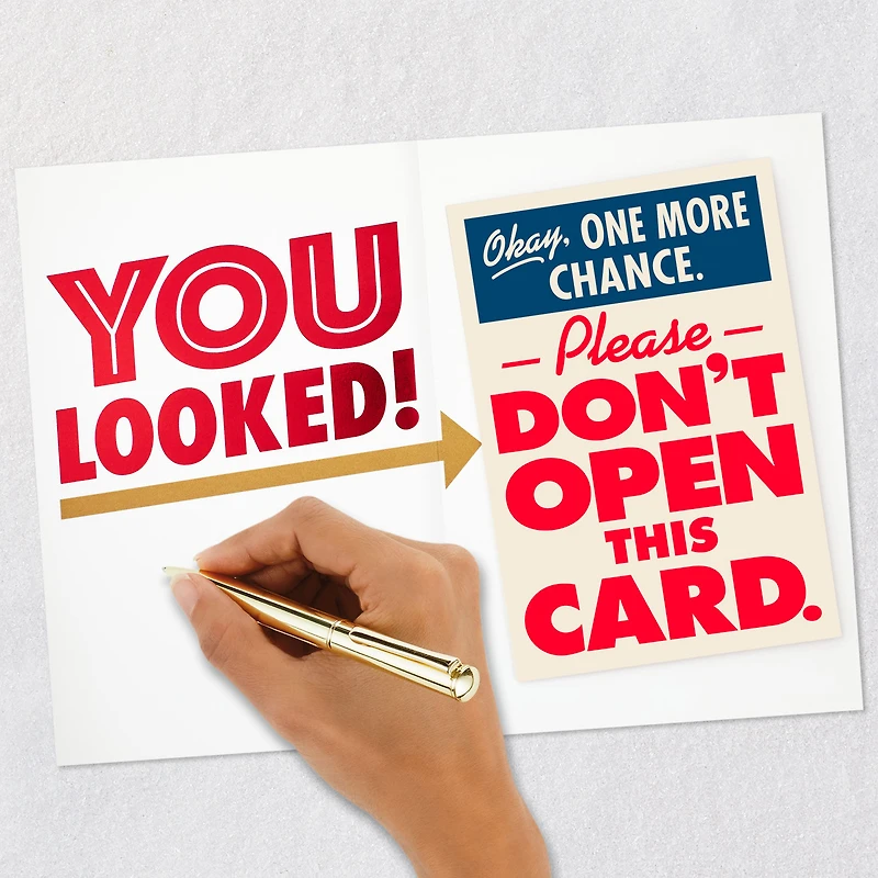 Do Not Look Funny Birthday Card with Mini Cards for only USD 5.59 | Hallmark