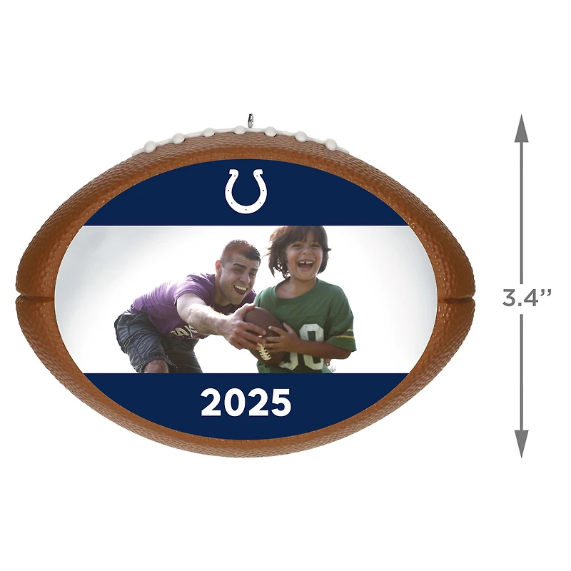 NFL Indianapolis Colts Football Personalized Ornament