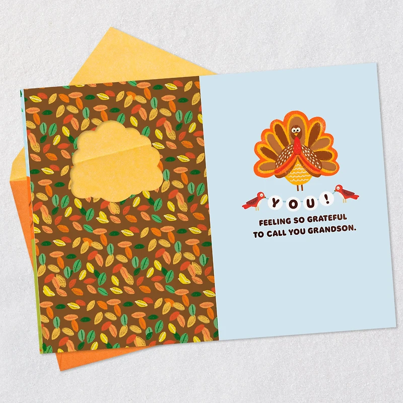 So Grateful for You Thanksgiving Card for Grandson for only USD 2.99 | Hallmark