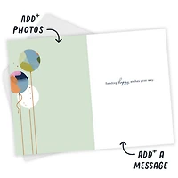 Balloons and Happy Wishes Custom Birthday Card for only USD 4.99 | Hallmark