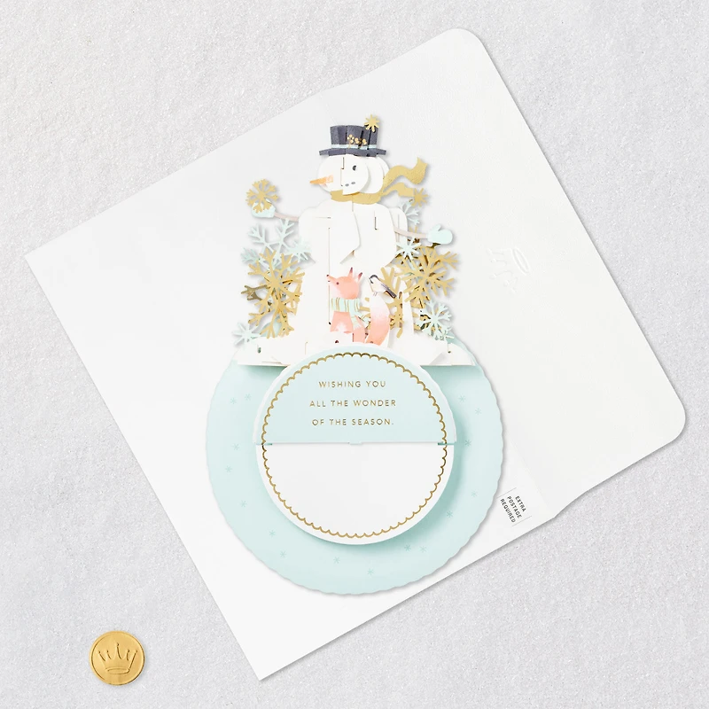 Wonder of the Season Musical 3D Pop-Up Christmas Card With Motion for only USD 14.99 | Hallmark