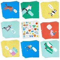 Animal Fun Fold-a-Note Assorted Mini Notes With Stickers Book for only USD 13.99 | Hallmark