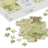 Disney Winnie the Pooh Hundred Acre Wood Map 1000-Piece Puzzle for only USD 24.99 | Hallmark