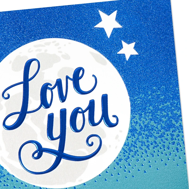 Love You Moon and Stars Love Card for only USD 5.99 | Hallmark