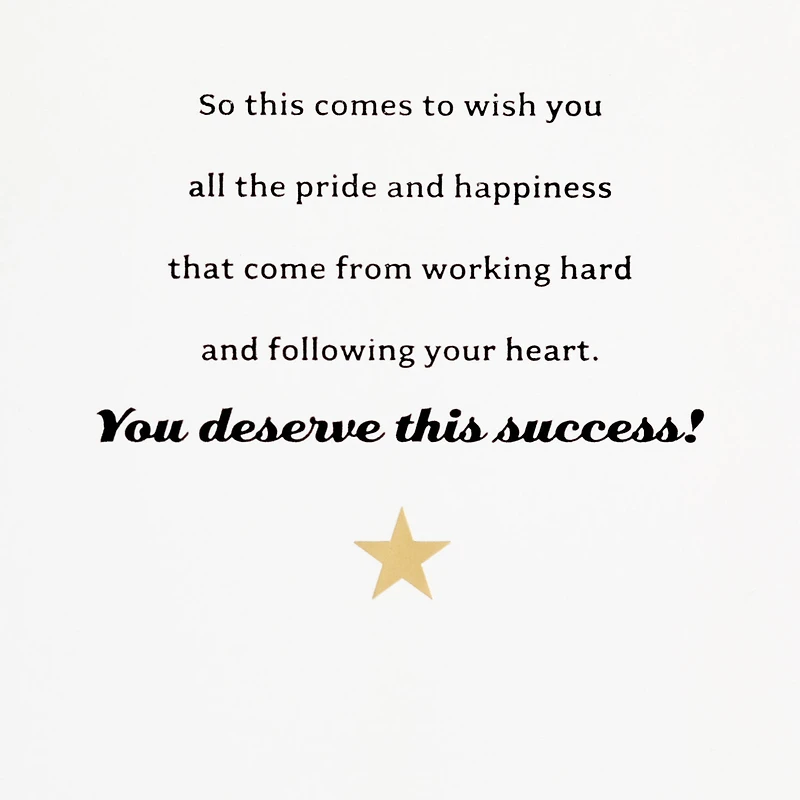 You Deserve This Graduation Card for only USD 7.99 | Hallmark