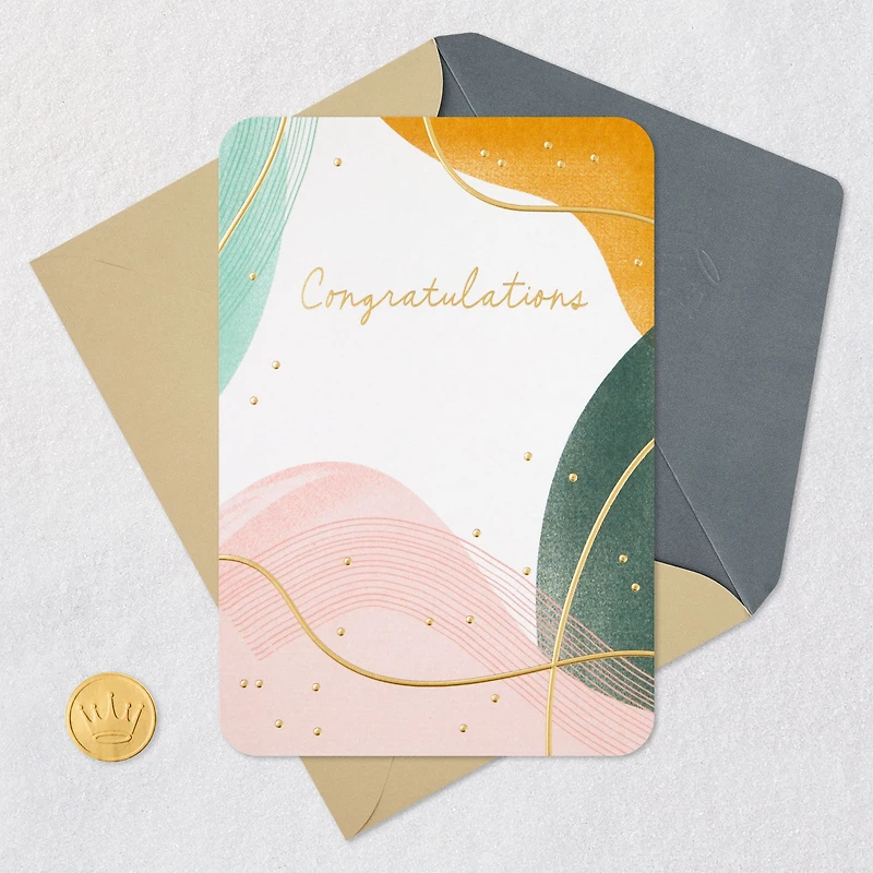 You Deserve It Congratulations Card for only USD 5.59 | Hallmark