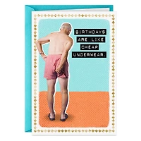 Birthdays and Underwear Funny Birthday Card for only USD 4.49 | Hallmark