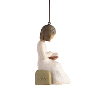 Willow Tree Figurine With Book 2026 Year-Dated Ornament for only USD 26.00 | Hallmark