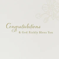 May God Richly Bless You Religious Wedding Card for only USD 6.99 | Hallmark