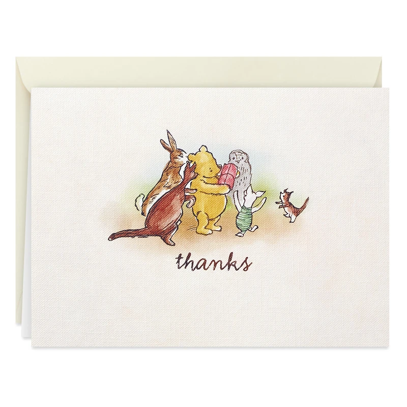 Disney Winnie the Pooh Boxed Blank Thank-You Notes, Pack of 10 for only USD 9.99 | Hallmark