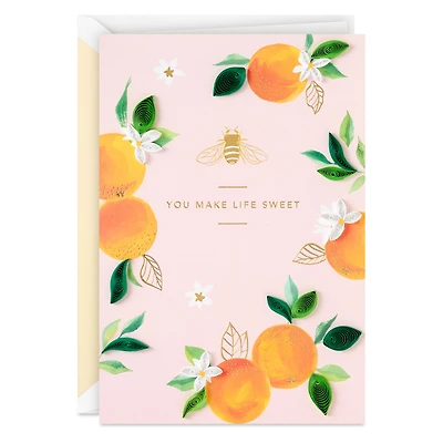 You Make Life Sweet Quilled Paper Handmade Mother's Day Card for only USD 10.99 | Hallmark