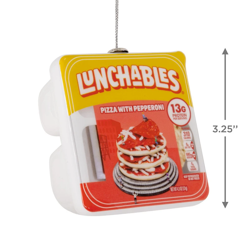Kraft Lunchables Pizza With Pepperoni Shatterproof Hallmark Ornament for only USD 9.49 | Hallmark