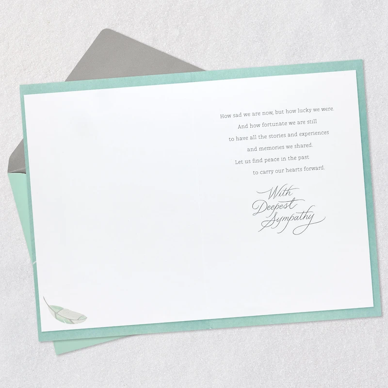 Profound Blessing Sympathy Card for only USD 8.99 | Hallmark