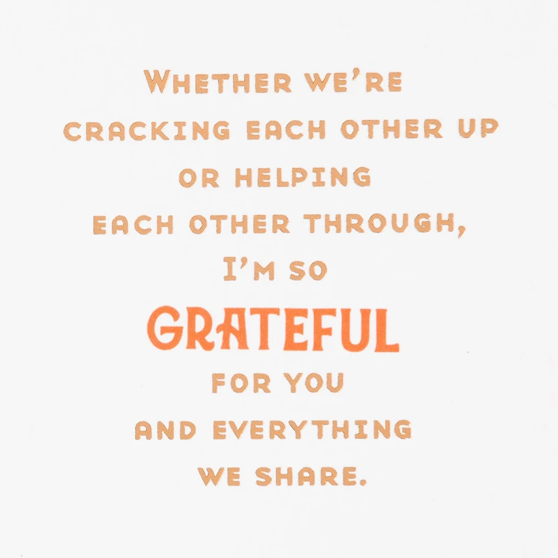 Always Thankful for You Thanksgiving Card for Sister for only USD 3.59 | Hallmark