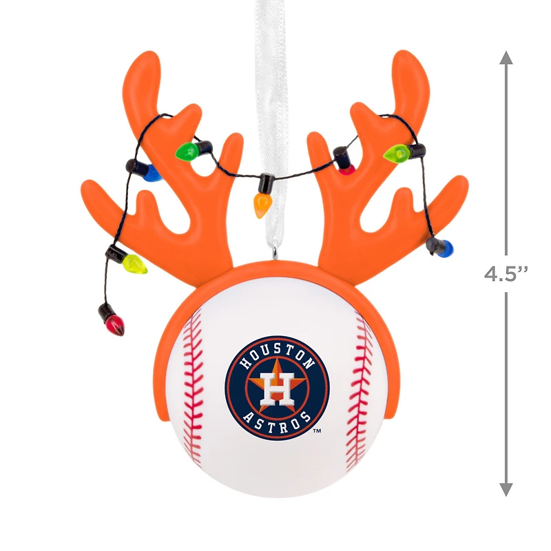 MLB Houston Astros™ Reindeer Baseball Hallmark Ornament for only USD 12.99 | Hallmark