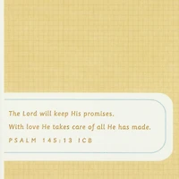 Sweet Child of Promise and Joy Baby Dedication Card for only USD 3.99 | Hallmark