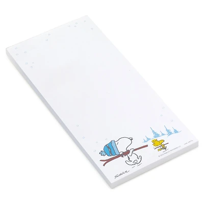Peanuts Snoopy and Woodstock With Skis Memo Pad for only USD 8.99 | Hallmark
