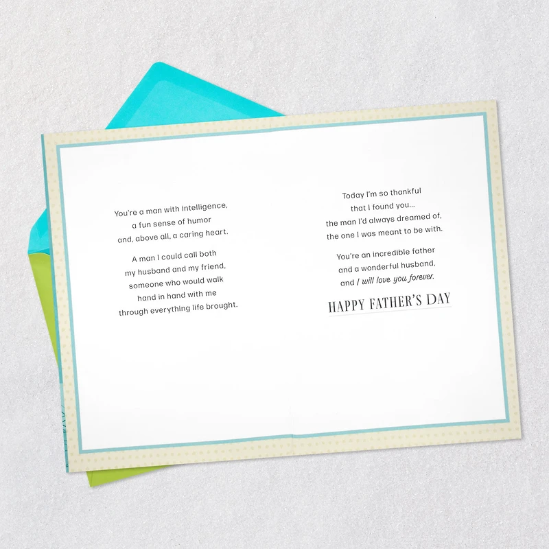 I'm Thankful to Walk Hand in Hand With You Father's Day Card for Husband for only USD 9.99 | Hallmark