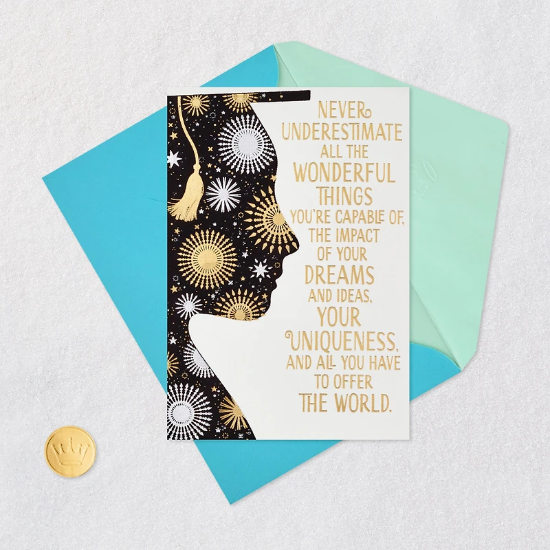 Never Underestimate Yourself Graduation Card for only USD 6.59 | Hallmark