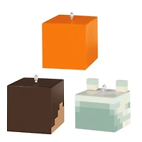 Mini Minecraft Alex, Steve and Arctic Fox Ornaments, Set of 3 for only USD 24.99 | Hallmark