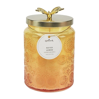 Meyer Lemon Scented Glass Candle, 18.7 oz. for only USD 29.99 | Hallmark